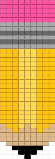 pencil tapestry - beige, yellow