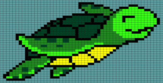 Sea Turtle v1 - teal