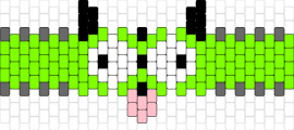 Gir - gir,invader zim,character,cartoon,dog,cute,alien,cuff,tongue,eyes,green