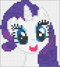 RARITY - rarity,mlp,my little pony,unicorn,cute,white,purple