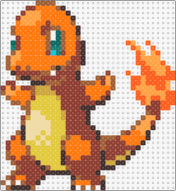 Charmander - charmander,pokemon,character,gaming,starter,fiery,flame,orange,yellow