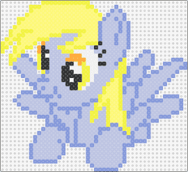 DURPY HOOVES 2 - derpy hooves,muffins,ditzy doo,mlp,my little pony,character,winged,blonde,yellow,purple