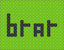 BRAT - brat,text,simple,green