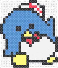 tuxedo sam - tuxedo sam,sanrio,penguin,character,cute,kawaii,sailor,blue,white