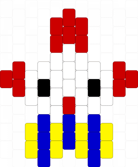 Clown charm - cotdcircuses, red