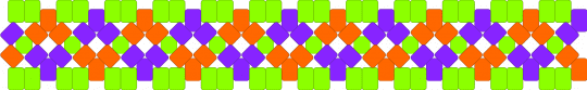 Halloween x base!!! - all the girls are girling, coolz, green, halloween, orange, purple, spooky, x base cuff