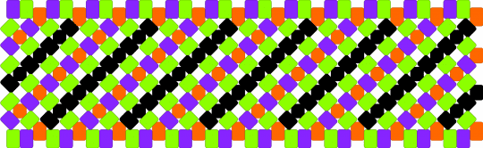 Bigger Halloween x cuff - colorful, coolz, green, halloween, neon green, neon orange, neon purple, remixable, spooky