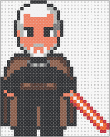 Star wars, Count Dooku - count dooku,star wars,jedi,lightsaber,character,movie,scifi,brown,red