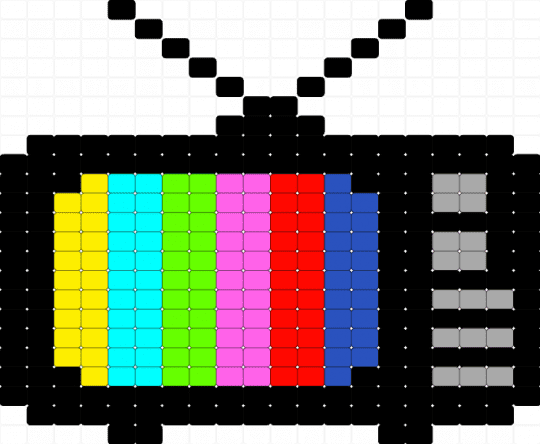 TV ICPC - black, blue, colorful, light blue, pink