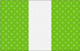 Nigerian Flag - nigeria,flag,country,simple,stripes,green,white