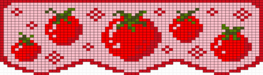 Tomato Banner Adjusted (Pink) - pink, red