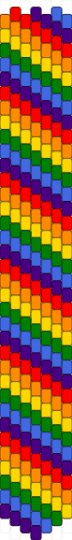 rainbow tie - purple,orange,green,colorful