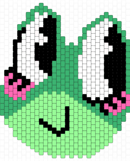 Ribbit - green,teal