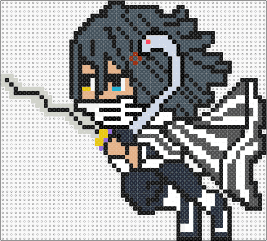 Obanai - black, gray, purple, white