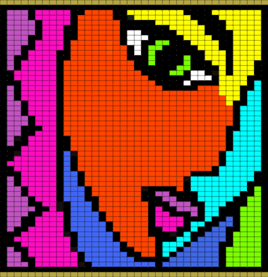 girl - pink, red