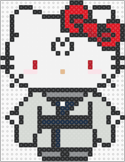 Sukuna Hello Kitty - hello kitty, jujutsu kaisen, purple, red, sukuna, white
