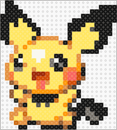 Pichu - orange, yellow