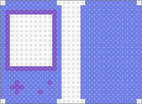 Gameboy photo frame - blue, cotddiyaesthetics