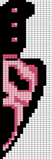 Scream - pink, white