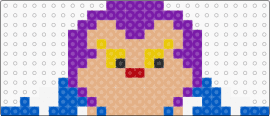Jumba - beige,purple