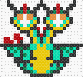 Gulp og Grynt - black,yellow,teal