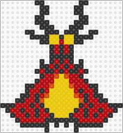 Kroktann - yellow,red