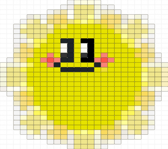 LBP sun sticker - yellow