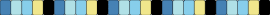 Sebastian Solace Color Palate (Without Letters) - sebastian solace,pressure,z13,saboteur,video game,single,bracelet,blue,light blue,yellow