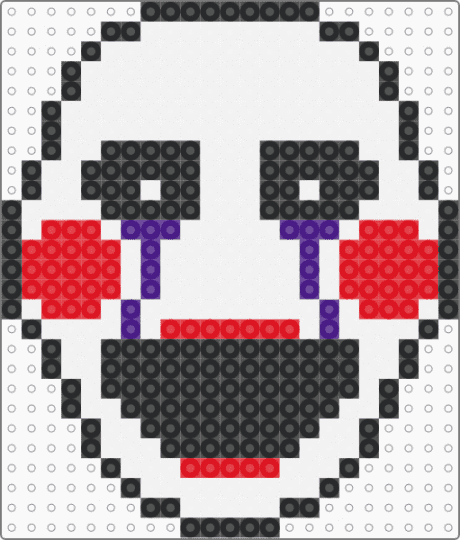Marionette - five nights at freddys, fnaf, marionette, red, video game, white