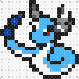 Draco - dragonair,pokemon,character,gaming,light blue,white