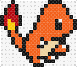 Salamèche - charmander,pokemon,starter,character,gaming,flame,orange