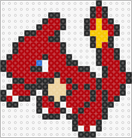 Reptincel - charmeleon,pokemon,evolution,charmander,character,gaming,flame,red