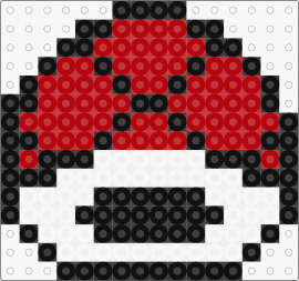 Carapace rouge - shell,mario,nintendo,video game,red,white