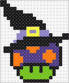 Mushroom witch - witch,mushroom,halloween,costume,mario,nintendo,purple,green,black