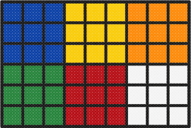 Tapis de bar rubik's cube - 