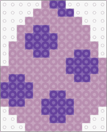 oeuf violet - egg,polka dots,pastel,purple