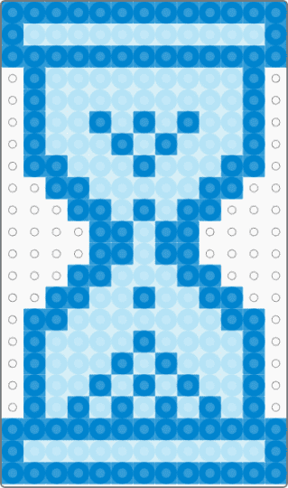 hourglass - blue,light blue,simple