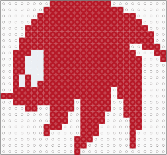 knuckles logo - red,sonic,knuckles,knux,echidna