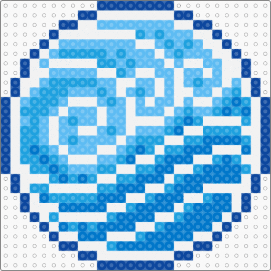 Water Tribe Symbol - atla, avatar the last airbender, blue, light blue, symbol, water, water tribe