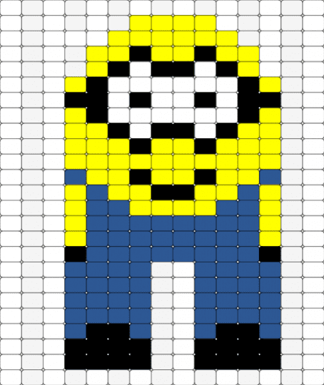 Minion - blue, white, yellow
