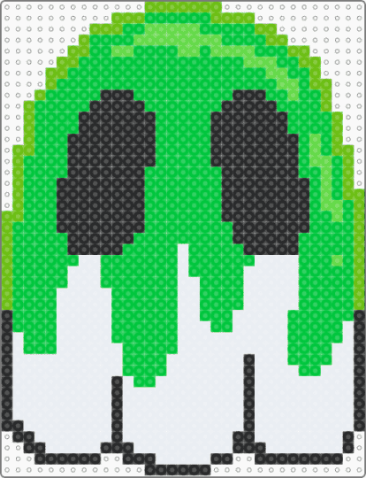 goopy ghost - cotdslimy, ghost, green, white