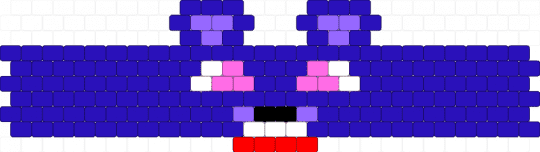 Bonnie cuff - purple,bonnie,fnaf,five nights at freddys,animatronic,bunny,cuff,easy