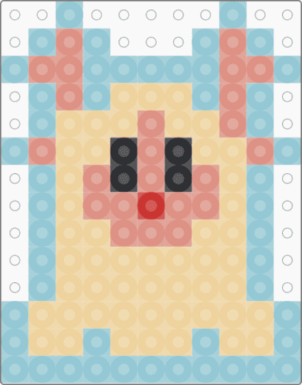 Noelle (DR) - light blue,beige,deltarune