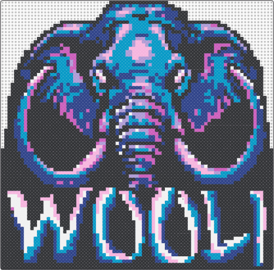 Wooli Mammoth PART 2 - black, blue, edm, rave, wooli