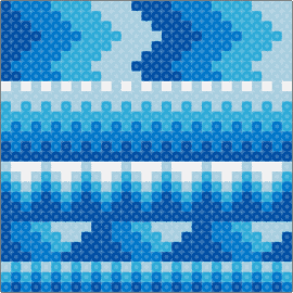 blue - geometric,blue,wave,water,panel,light blue