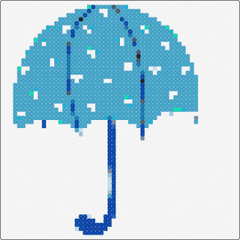 paraply - umbrella,rain,weather,blue,light blue,teal