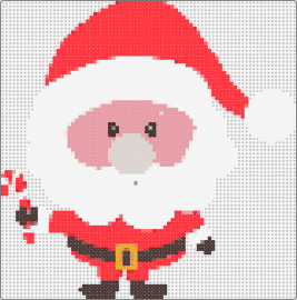 tomteee - santa claus,christmas,character,candy cane,hat,beard,red,white,pink