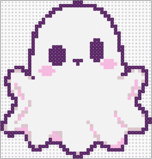 ghost - pink, white