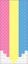 PANSEXUL PRIDE FLAG! - pansexual,pride,flag,banner,vertical,stripes,pink,yellow,light blue