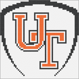 UT Logo - united township,logo,high school,education,sports,orange,black